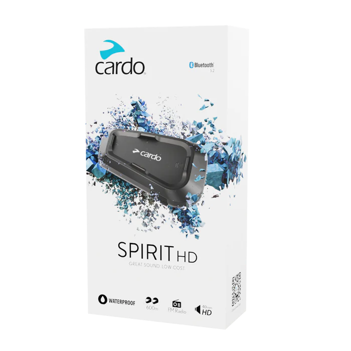 INTERFONO MOTO CARDO SPIRIT HD SINGOLO